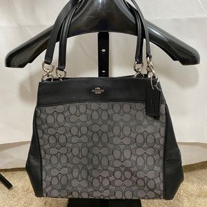 Coach Black C logo Shoulder Bag. New without tags.